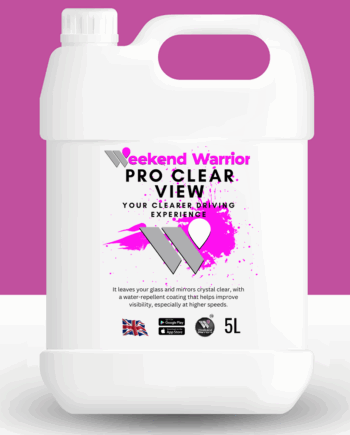 Weekend Warrior Pro Clear View Glass Cleaner