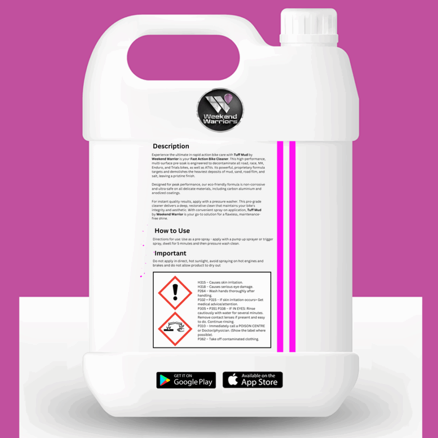 Weekend Warrior Tuff Mud Bike Cleaner